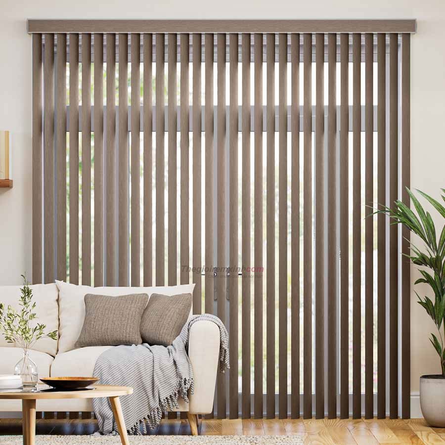 Rèm sáo đứng chống nắng, độ bền cao