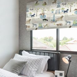 Rèm roman trẻ em họa tiết dễ thương