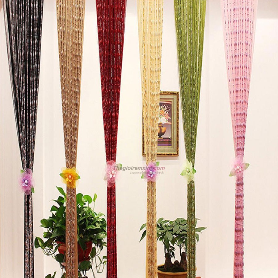 Rèm sợi chỉ phong thủy mang tài lộc