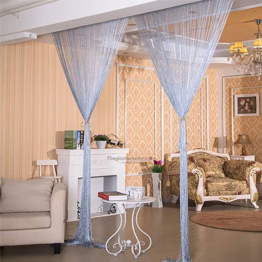 Rèm sợi trang trí biệt thự, căn hộ cao cấp