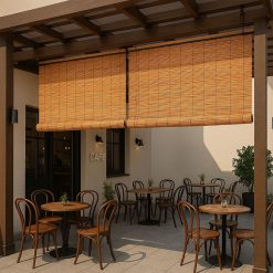 Rèm tre trúc chống nắng mưa, giá rẻ
