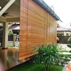 Rèm tre che nắng mưa ngoài trời cực tốt