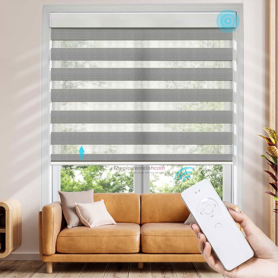 Rèm cầu vồng tự động sang trọng, tiện nghi