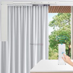 Rèm vải điều khiển từ xa cho phòng ngủ