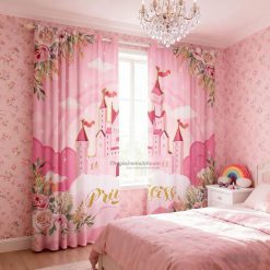 Rèm phòng ngủ trẻ em cản sáng tốt, chất liệu an toàn