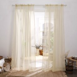Rèm vải voan giá rẻ thi công trọn gói