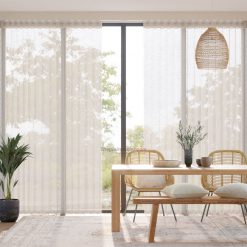 Rèm vải voan giá rẻ, xuyên sáng mềm mại