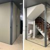 Vách ngăn lạnh cầu thang cho căn hộ, nhà phố
