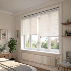 Rèm cửa roman hiện đại cho gia đình