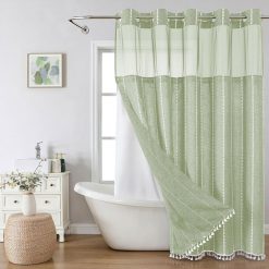 Rèm phòng tắm chống nước 100%, giá rẻ