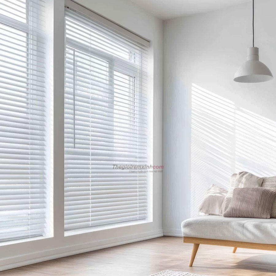 Rèm sáo nhôm đẹp, chống nắng 100%